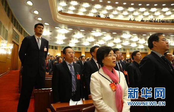 (两会·政协开幕)(10)全国政协十二届二次会议在京开幕