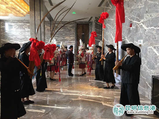 贵州黔东南州来昆推介旅游 