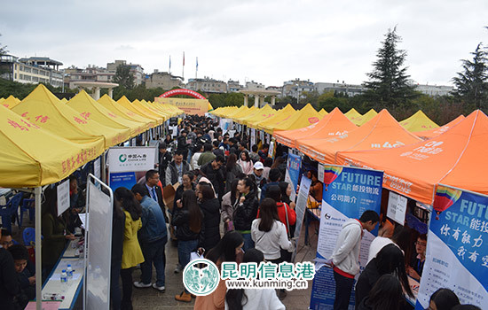 2017届民办高校毕业生双向择洽会在云大滇池学院举行