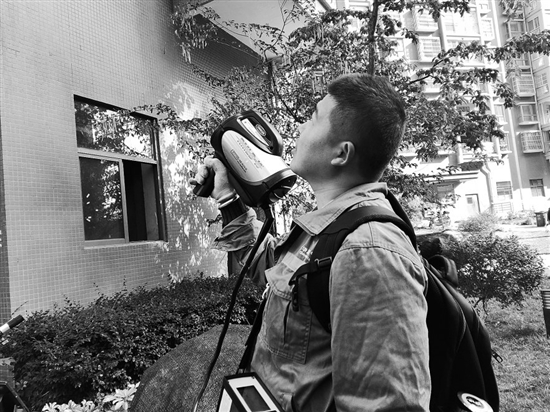 昆明燃气检漏用上激光检漏仪 隔着玻璃就能检燃气泄漏