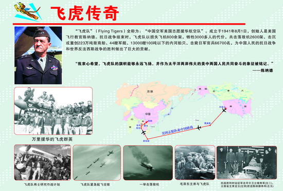 “飞虎队”首战胜利75周年 昆明飞虎无人机学院揭牌