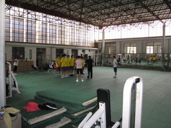 海埂基地室内训练场地