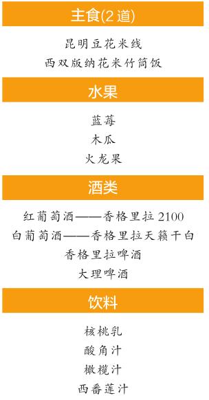 吃着云南美食 想到云南美景 吃着云南美食 想到云南美景