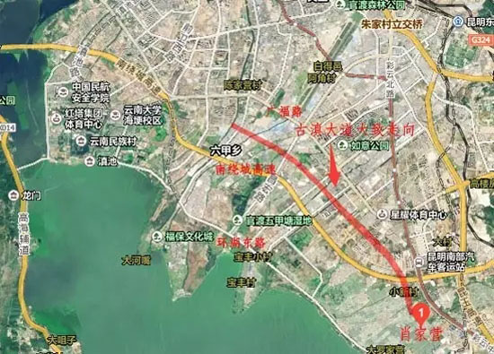古滇大道预计明年通车 '四道'并行畅通南市区