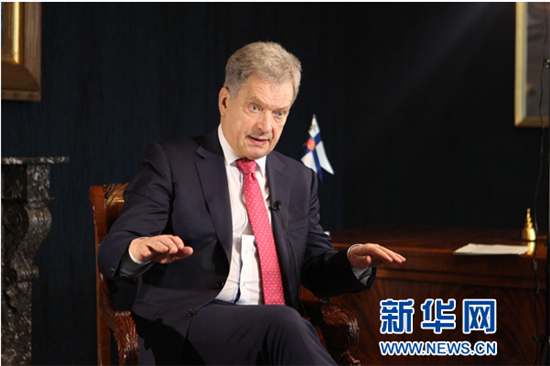 芬兰总统尼尼斯托接受新华社记者专访:期待习主席来访 芬兰总统尼尼斯托接受新华社记者专访:期待习主席来访