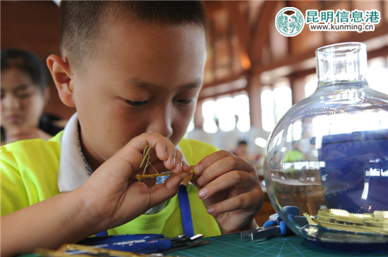 “郑和杯”2017年全国青少年航海模型锦标赛晋宁启幕 “郑和杯”2017年全国青少年航海模型锦标赛晋宁启幕