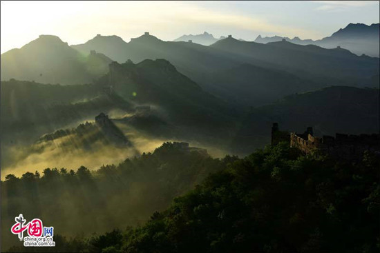 人间仙境古长城 金山岭美得让人晕眩