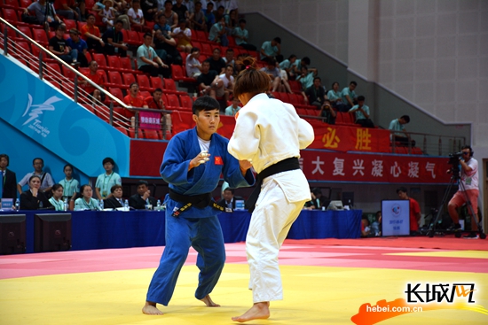 十三届全运会柔道项目开赛