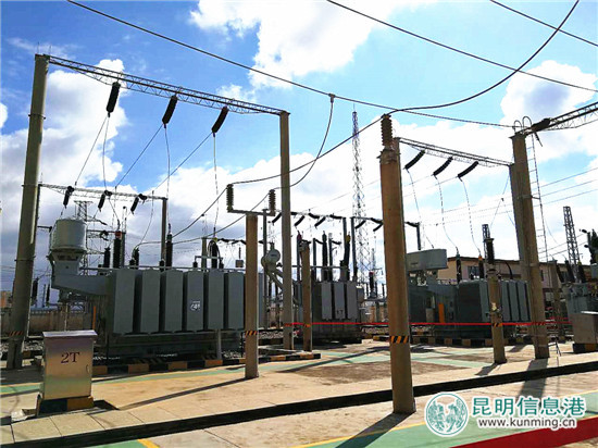 云南铁路最大货运站王家营西站牵引变电所改造完工