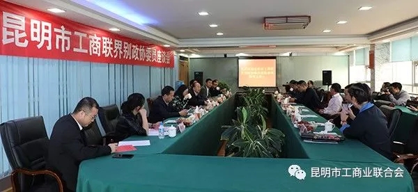 昆明市工商联组织政协委员到云南巨力集团参观座谈