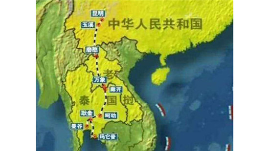 中泰铁路昆明至曼谷大通道将于12月下旬开工 中泰铁路昆明至曼谷大通道将于12月下旬开工