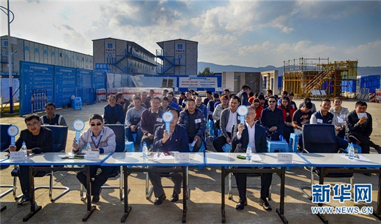 昆明:“好家风”吹进建筑工地 昆明:“好家风”吹进建筑工地