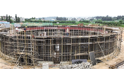 曲靖城南片区污水处理厂 月底试运行 曲靖城南片区污水处理厂 月底试运行