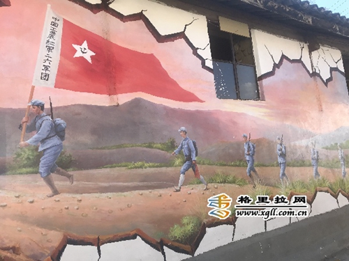 文化墙扮靓福库村 文化墙扮靓福库村