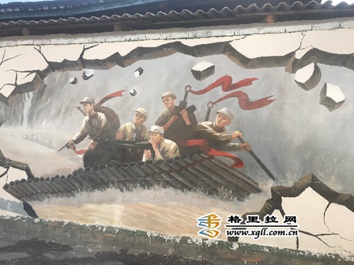 文化墙扮靓福库村 文化墙扮靓福库村