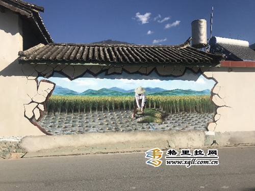 文化墙扮靓福库村 文化墙扮靓福库村