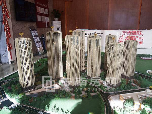 融城春晓实沙盘