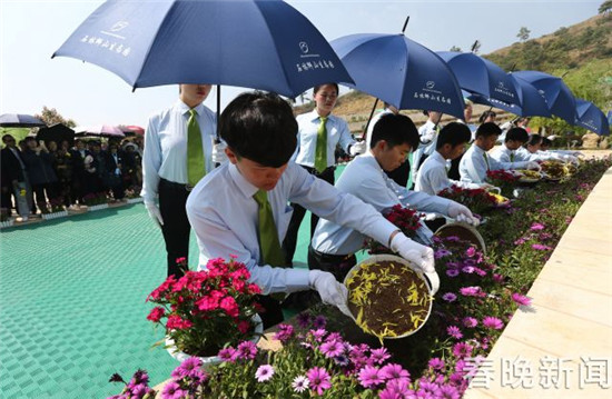 “二维码公墓”现身昆明 扫码可隔空祭奠逝者