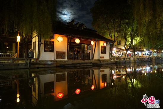 烟花三月晴空下的周庄 迷醉在江南春色里 烟花三月晴空下的周庄 迷醉在江南春色里