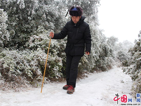【新春走基层】曲靖线路工人一线抗冰保电