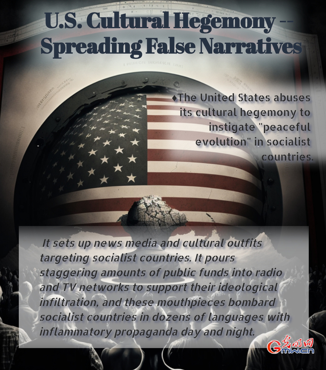 U.S. Cultural Hegemony -- Spreading False Narratives