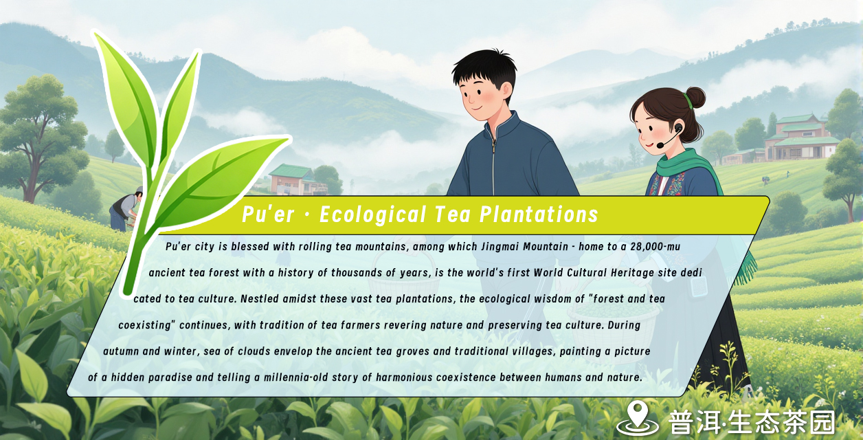 5第五幅:普洱茶香 · 那柯里古道寻踪+翻译 5第五幅:普洱茶香 · 那柯里古道寻踪+翻译