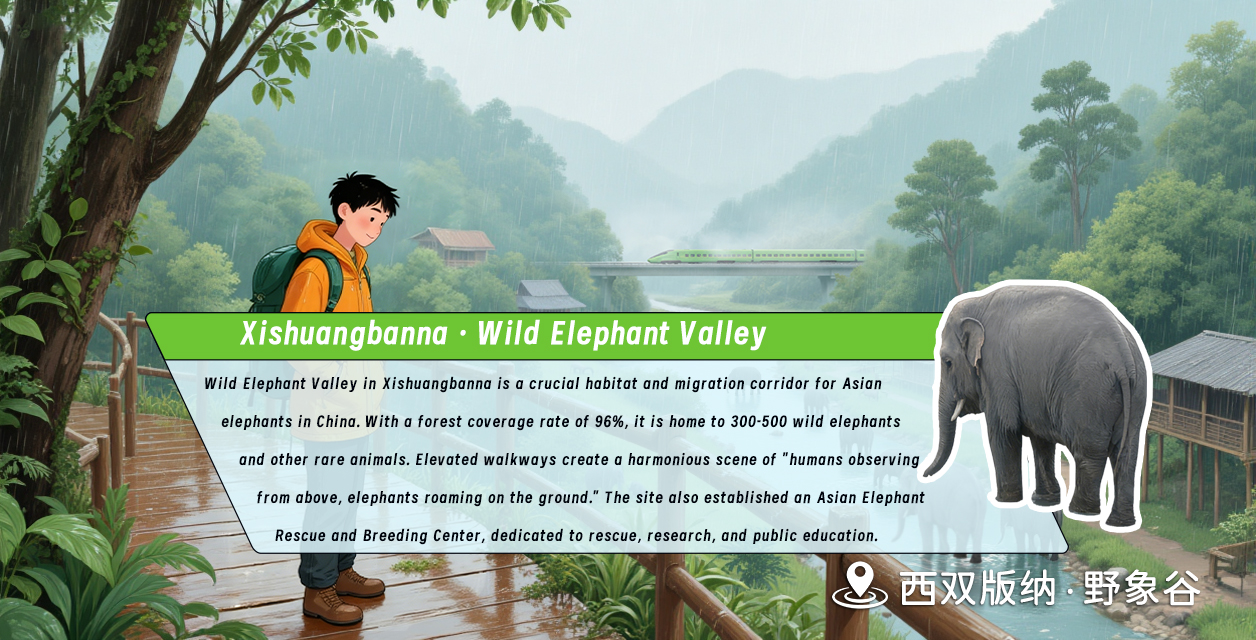 6第六幅:野象谷奇遇 · 人与自然和谐曲+翻译 6第六幅:野象谷奇遇 · 人与自然和谐曲+翻译