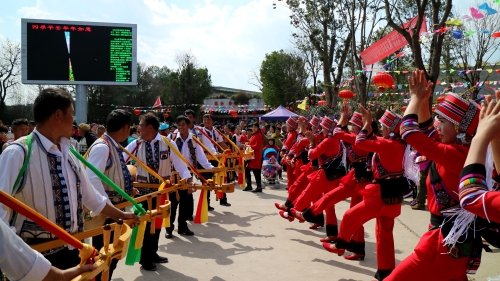 春节迎宾仪式表演(1)