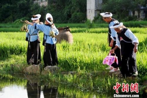 贵州贞丰布依族。 郭泽玉 摄