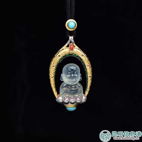 2017年亮相石博会的作品《如意宝》 2017年亮相石博会的作品《如意宝》