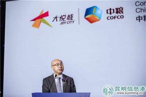 中粮置地总经理兼中粮地产总经理、大悦城地产执行董事曹荣根。供图