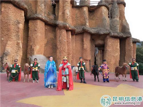 设特兰矮马来到昆明小人国 1 设特兰矮马来到昆明小人国 1