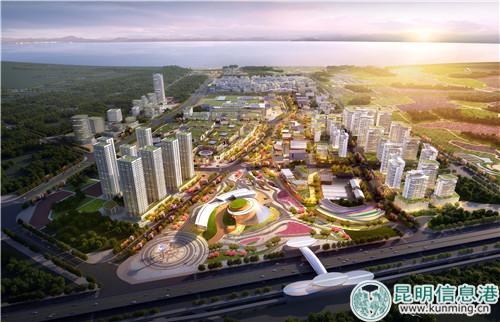 01-斗南花卉小镇鸟瞰图1&小镇客厅 01-斗南花卉小镇鸟瞰图1&小镇客厅