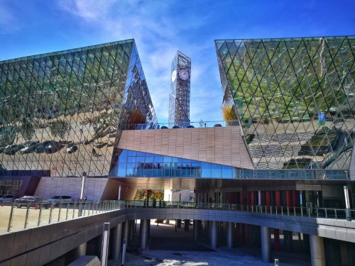 安宁城市文化中心。