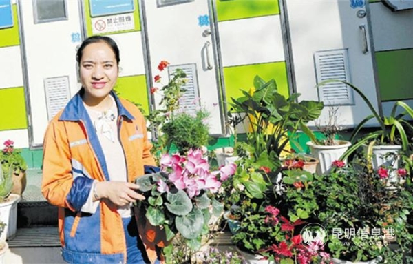 毕天会在打造花园公厕。