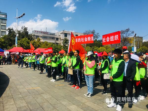 呈贡区精心烹制志愿服务大餐。 呈贡区精心烹制志愿服务大餐。