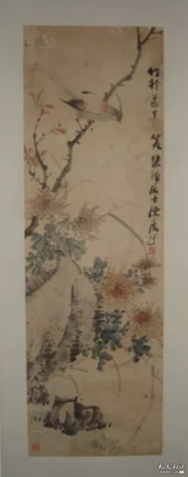 花鸟画 琴禅居士陈度写 花鸟画 琴禅居士陈度写