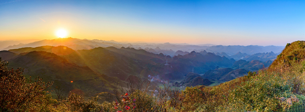 大马场夕阳