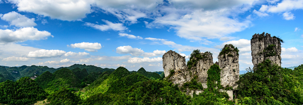 芒部五指山