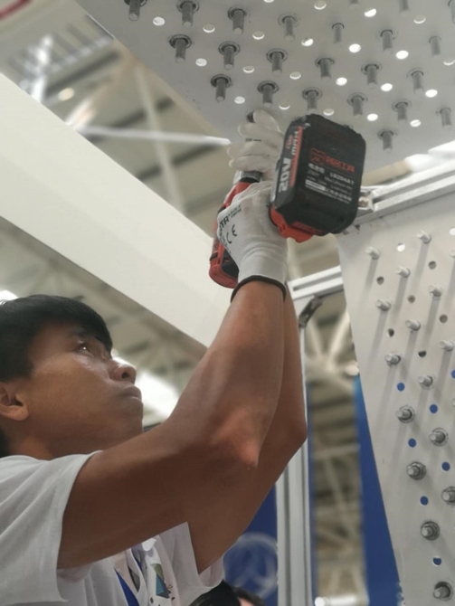 选手在比赛中 选手在比赛中