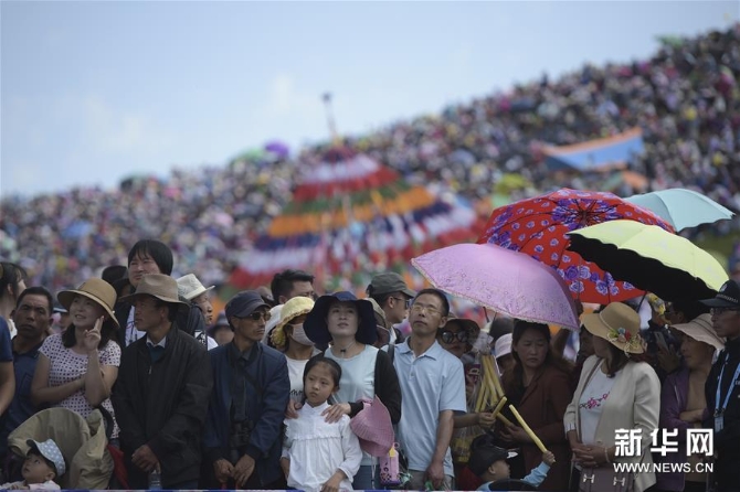 甘肃:“一会一节”文旅活动展现古丝路新风貌 (文化)(2)“一会一节”活动在甘肃甘南开幕