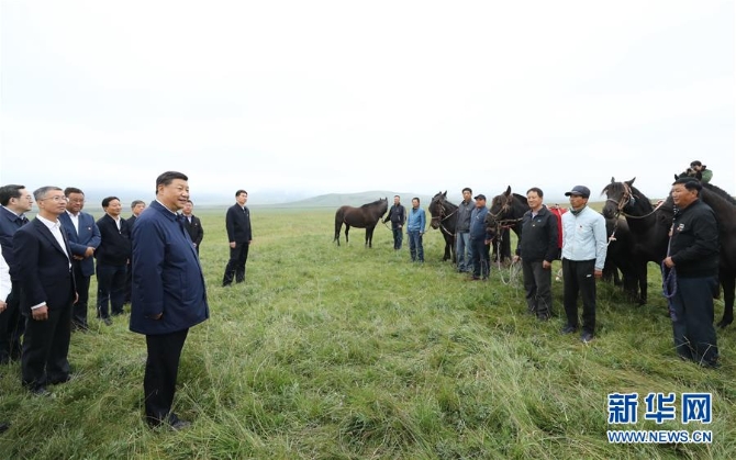 （XHDW）（6）习近平考察山丹培黎学校和山丹马场