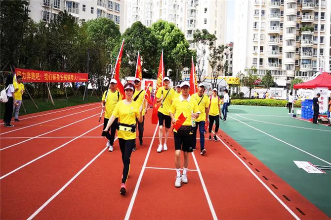 比赛中。五华区卫生健康局供图