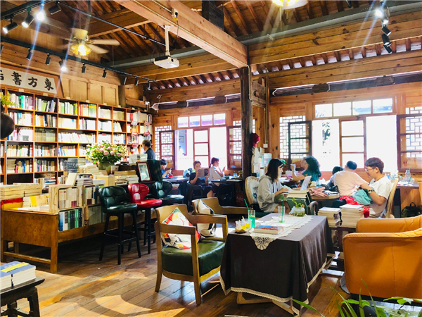 东方书店的文艺气息1