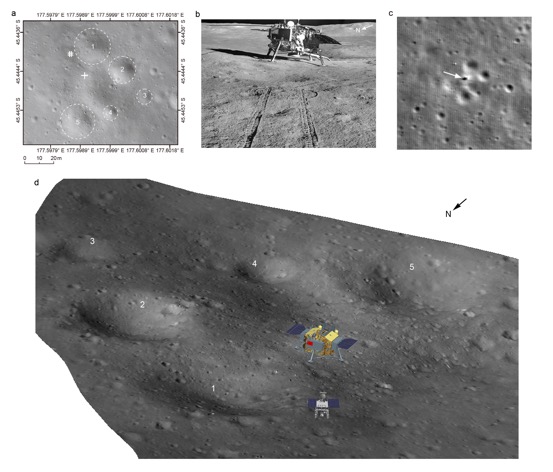 嫦娥四号新成果！再现月背着陆轨迹 精准定位着陆位置