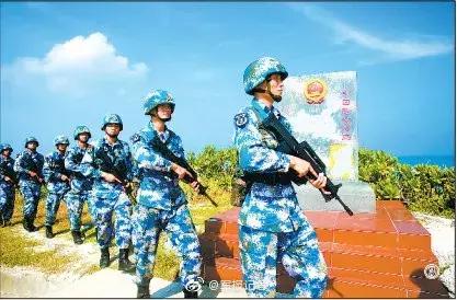 这个国庆，中国军人的身影一直在路上