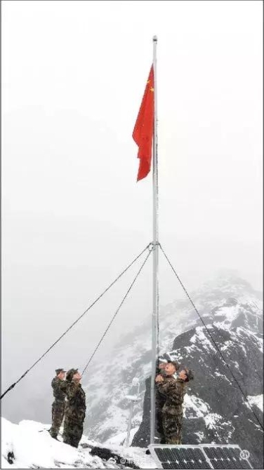 这个国庆，中国军人的身影一直在路上