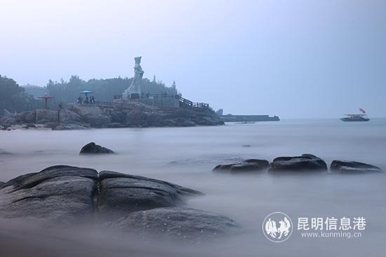 揭阳惠来滨海风光。