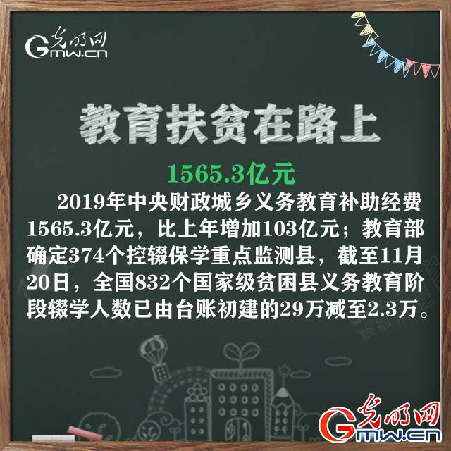 2019年，透过数字我们发现教育之路宽而广