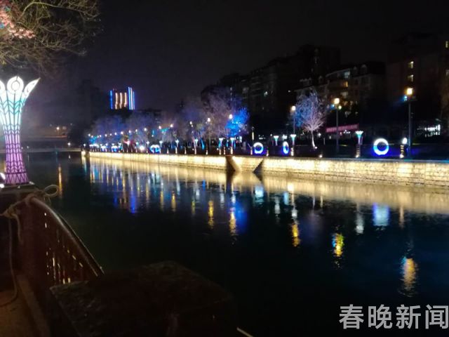 盘龙江灯光秀